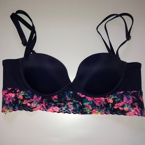 Lace push-up bra